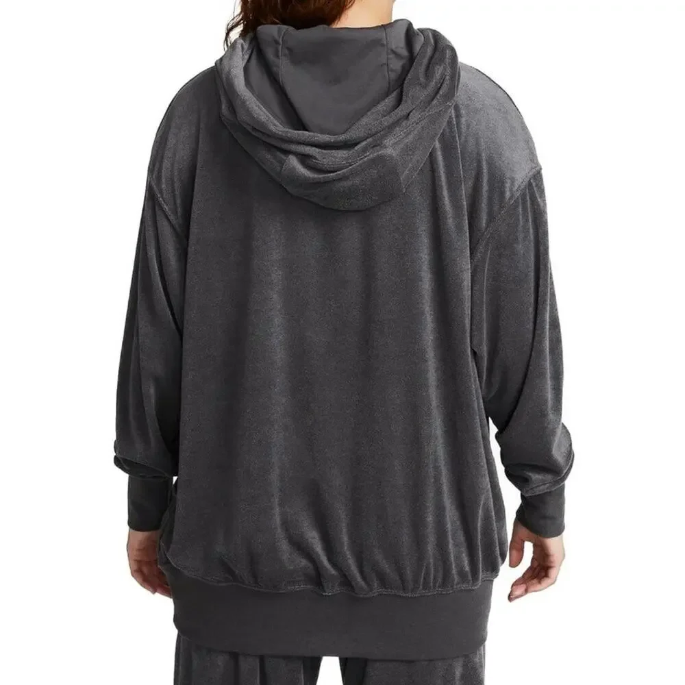 Nike Sportswear Women's Size‎ L Oversized Terry Pullover Hoodie Gray Sweatshirt